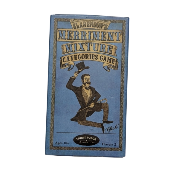 NEW CLARENDON'S MERRIMENT Mixture Categories Game Front Porch Classics Ages 10+ - Picture 1 of 7